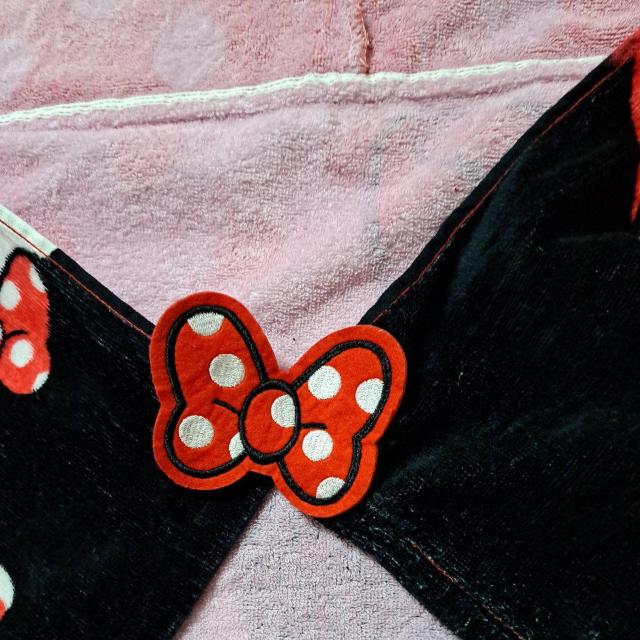 ミニーマウスのフード付きバスタオル < おもちゃ  ミニーマウスのフード付きバスタオル < おもちゃの