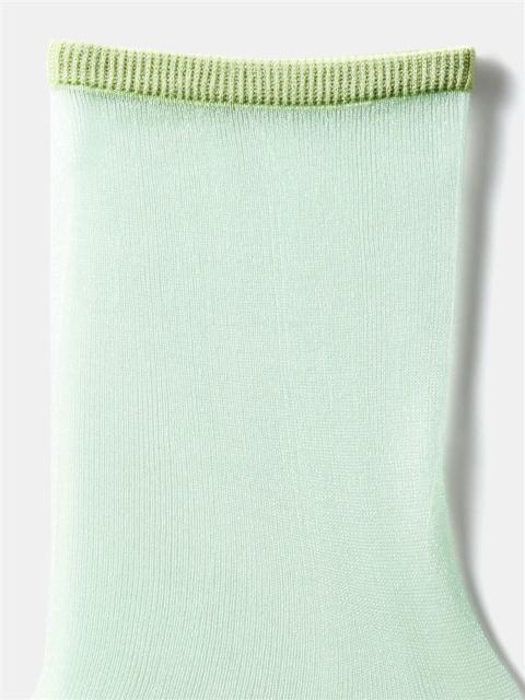 ラメ入り!オールシースルーソックス【新品未使用】ミントグリーン 黄緑 緑●tutu annaチュチュアンナ● < ブランド ラメ入り!オールシースルーソックス【新品未使用】ミントグリーン 黄緑 緑●tutu annaチュチュアンナ● < ブランドの