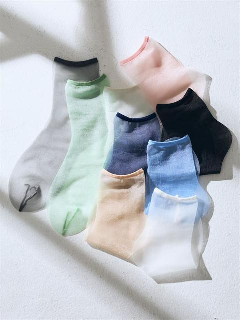 ラメ入り!オールシースルーソックス【新品未使用】ミントグリーン 黄緑 緑●tutu annaチュチュアンナ● < ブランド ラメ入り!オールシースルーソックス【新品未使用】ミントグリーン 黄緑 緑●tutu annaチュチュアンナ● < ブランドの