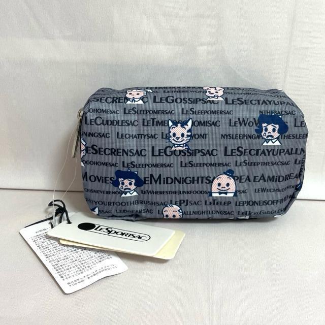新品★LeSportsac レスポートサック オサムグッズ グレー オサムタイポグラフィ  化粧ポーチ ポーチ 6511 送料無料 < 女性ファッション  新品★LeSportsac レスポートサック オサムグッズ グレー オサムタイポグラフィ  化粧ポーチ ポーチ 6511 送料無料 < 女性ファッションの