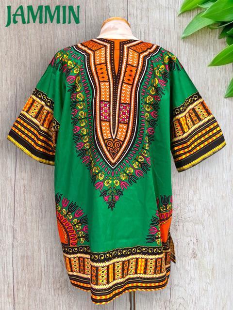 アフリカ民族衣装ダシキ グリーン エスニック ダシキ ダンス エスニック 衣装 < 男性ファッション アフリカ民族衣装ダシキ グリーン エスニック ダシキ ダンス エスニック 衣装 < 男性ファッションの