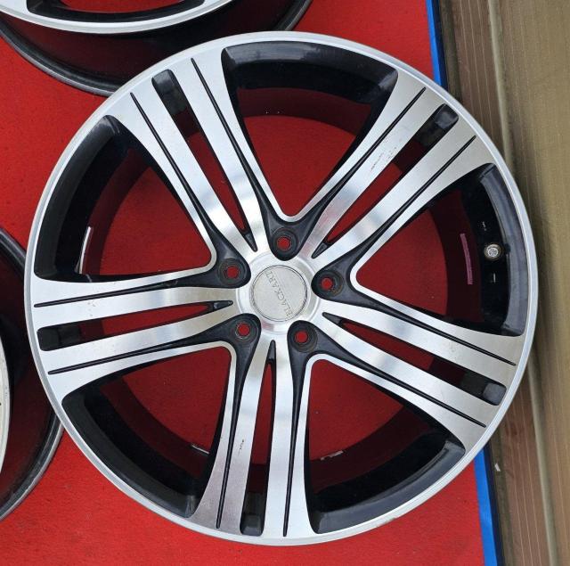 BLACK ART  ホイール19インチ 19×8.0J +38 PCD: 114.3×5H ハブ径: 約 73mm ホイールのみ < 自動車/バイク BLACK ART  ホイール19インチ 19×8.0J +38 PCD: 114.3×5H ハブ径: 約 73mm ホイールのみ < 自動車/バイク