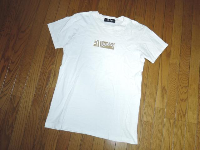 MARBLES マーブルズ BOX LOGO TEE ボックスロゴ Tシャツ M 白 半袖Tシャツ カットソー GOLD TMT < ブランド  MARBLES マーブルズ BOX LOGO TEE ボックスロゴ Tシャツ M 白 半袖Tシャツ カットソー GOLD TMT < ブランドの