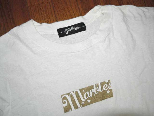 MARBLES マーブルズ BOX LOGO TEE ボックスロゴ Tシャツ M 白 半袖Tシャツ カットソー GOLD TMT < ブランド  MARBLES マーブルズ BOX LOGO TEE ボックスロゴ Tシャツ M 白 半袖Tシャツ カットソー GOLD TMT < ブランドの