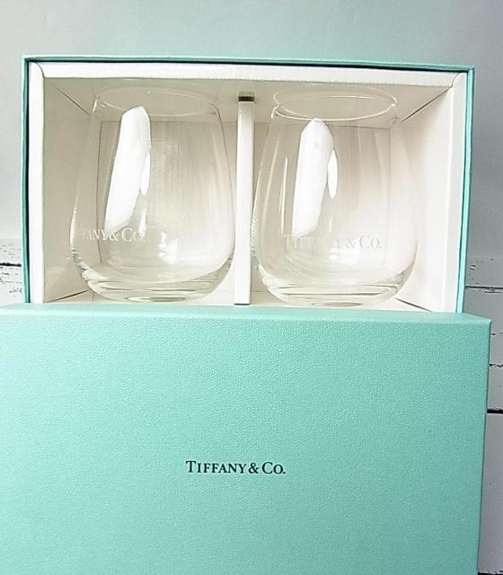 500円スタ【正規品・新品同様】TIFFANY & Co. ティファニー タンブラー グラス 2個セット 箱付き < ブランド  500円スタ【正規品・新品同様】TIFFANY & Co. ティファニー タンブラー グラス 2個セット 箱付き < ブランドの