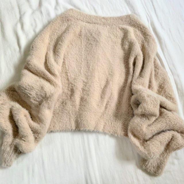 Chico☆短丈シャギーカーディガン/美品 < ブランド Chico☆短丈シャギーカーディガン/美品 < ブランドの