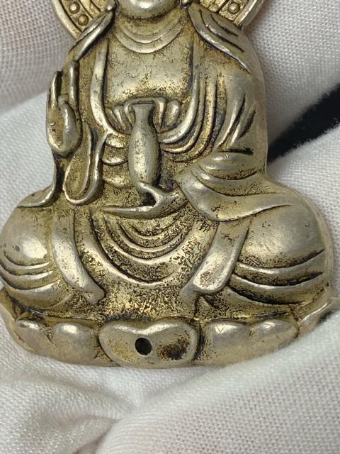 【開運】観音佛祖 仏像 守り本尊 六字真言 五路財神 護身符 古銅製?縁起物 仏教美術 彫刻 仏像マニア必見骨董品 重さ約70g < ホビー 【開運】観音佛祖 仏像 守り本尊 六字真言 五路財神 護身符 古銅製?縁起物 仏教美術 彫刻 仏像マニア必見骨董品 重さ約70g < ホビーの