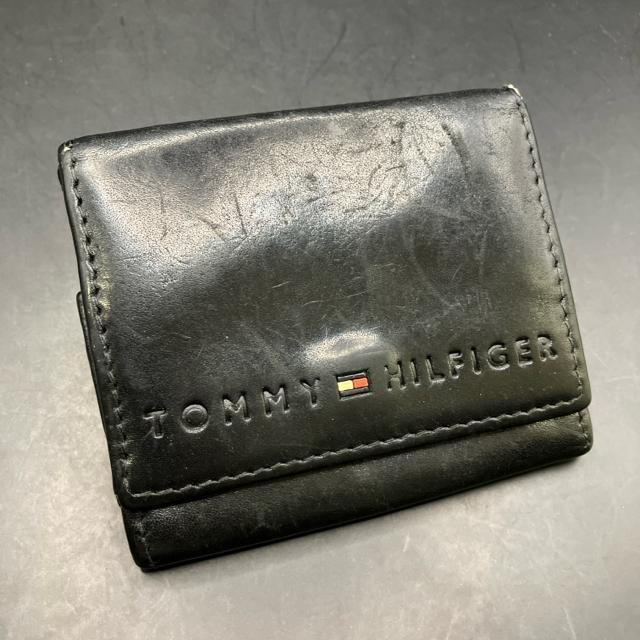 ���� TOMMY HILFIGER �R�C���P�[�X ���K���� �u���b�N  �� �j���t�@�b�V������ 
