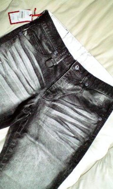 新品ロエン スカル刺繍スタッズコーティングハーフパンツ31 < ブランド  新品ロエン スカル刺繍スタッズコーティングハーフパンツ31 < ブランドの