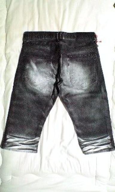 新品ロエン スカル刺繍スタッズコーティングハーフパンツ31 < ブランド  新品ロエン スカル刺繍スタッズコーティングハーフパンツ31 < ブランドの