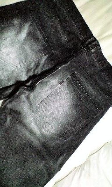 新品ロエン スカル刺繍スタッズコーティングハーフパンツ31 < ブランド  新品ロエン スカル刺繍スタッズコーティングハーフパンツ31 < ブランドの