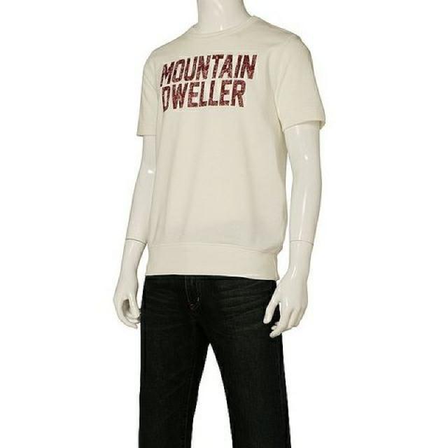 美品!GU☆スウェットロゴシャツ メンズ A 半 白 S < ブランド  美品!GU☆スウェットロゴシャツ メンズ A 半 白 S < ブランドの