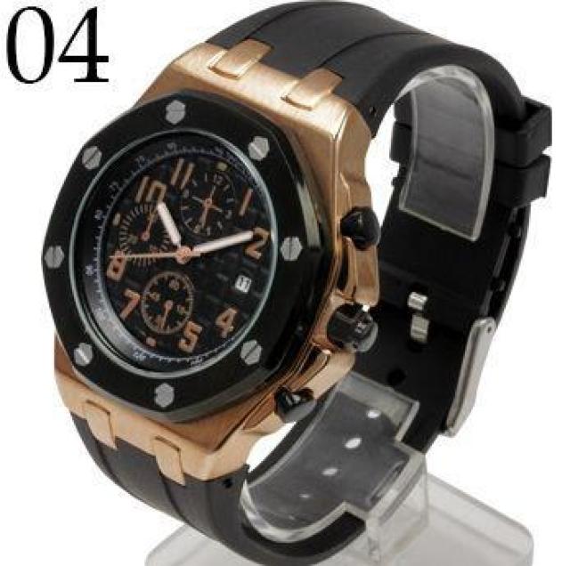 NEW★艶消し3Dミディアムフェイス腕時計BGB < 男性アクセサリー/時計  NEW★艶消し3Dミディアムフェイス腕時計BGB  < 男性アクセサリー/時計の