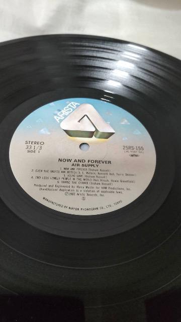 AIR Supply/Now and Forever☆レコードLP盤 < CD/DVD/ビデオ  AIR Supply/Now and Forever☆レコードLP盤 < CD/DVD/ビデオの