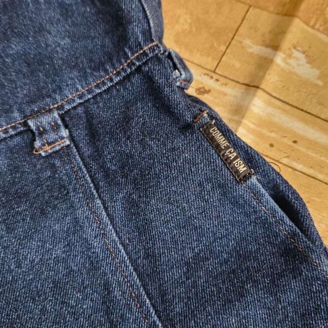 美品*難あり*COMME CA ISM*コムサイズム*ワンピース*デニム*キャミ*ジャンパースカート*シンプル*90 < ブランド  美品*難あり*COMME CA ISM*コムサイズム*ワンピース*デニム*キャミ*ジャンパースカート*シンプル*90 < ブランドの