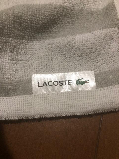 ラコステ LACOSTE タオル 新品未使用 < ブランド  ラコステ LACOSTE タオル 新品未使用 < ブランドの