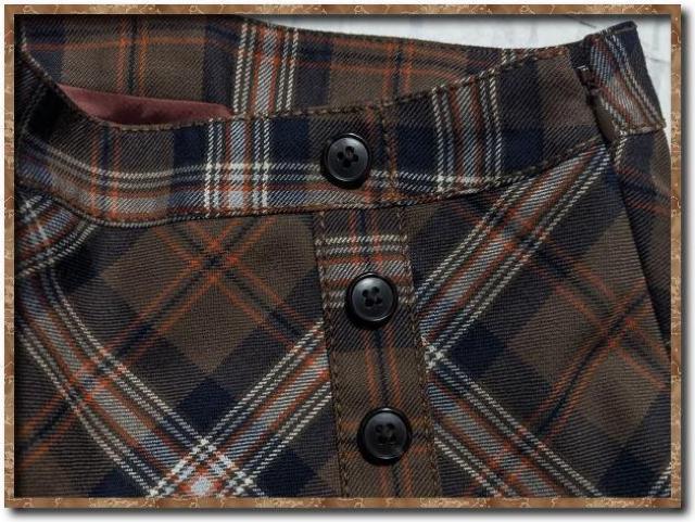 ジェイプレス チェックスカート 茶 < ブランド  ジェイプレス チェックスカート 茶 < ブランドの