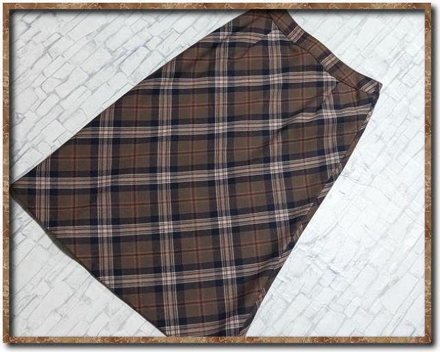 ジェイプレス チェックスカート 茶 < ブランド  ジェイプレス チェックスカート 茶 < ブランドの