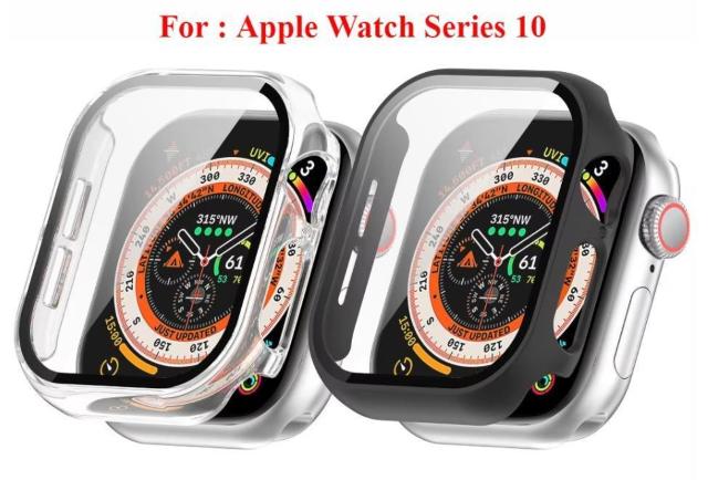 AppleWatch ケース アップルウォッチ 11 10 クリア カバー ガラス 46mm 保護 ケース watch10 < 家電/AV AppleWatch ケース アップルウォッチ 11 10 クリア カバー ガラス 46mm 保護 ケース watch10 < 家電/AVの