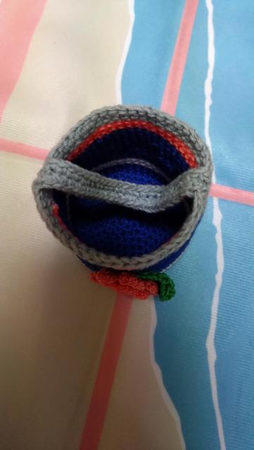 編地☆小物入れ☆ミニサイズ☆ < インテリア/ライフ 編地☆小物入れ☆ミニサイズ☆ < インテリア/ライフの