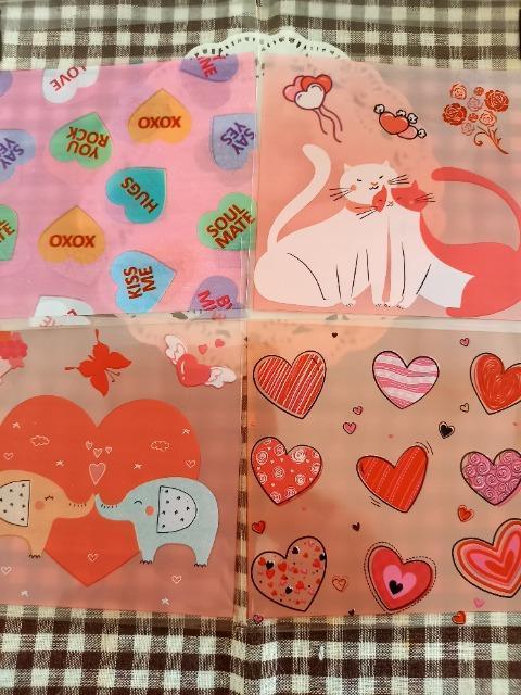 お裾分け☆ピンク色ラッピング袋4枚☆ < インテリア/ライフ  お裾分け☆ピンク色ラッピング袋4枚☆  < インテリア/ライフの