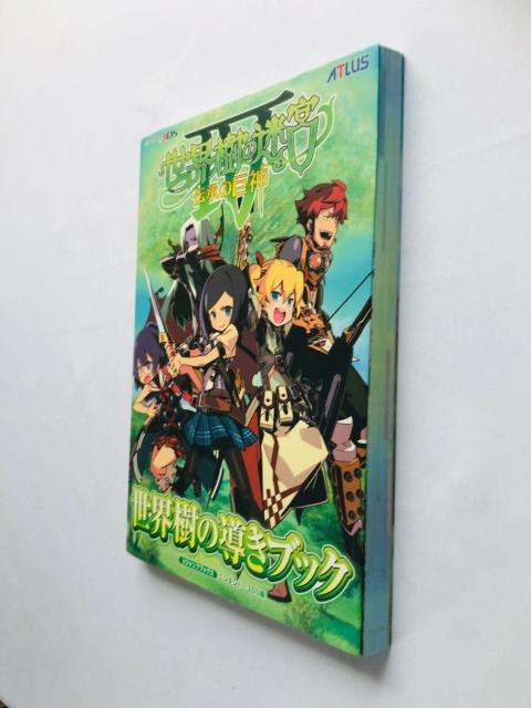 世界樹の迷宮IV 4 伝承の巨神 世界樹の導きブック 攻略本 初版 Etrian Odyssey Legends Guide < ゲーム本体/ソフト 世界樹の迷宮IV 4 伝承の巨神 世界樹の導きブック 攻略本 初版 Etrian Odyssey Legends Guide < ゲーム本体/ソフトの