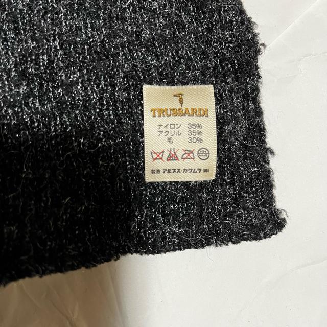 【ヴィンテージ】【TRUSSARDI / オールドトラサルディ】 ロングマフラー ストール < ブランド  【ヴィンテージ】【TRUSSARDI / オールドトラサルディ】 ロングマフラー ストール < ブランドの