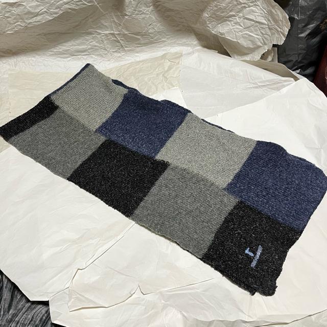 【ヴィンテージ】【TRUSSARDI / オールドトラサルディ】 ロングマフラー ストール < ブランド  【ヴィンテージ】【TRUSSARDI / オールドトラサルディ】 ロングマフラー ストール < ブランドの