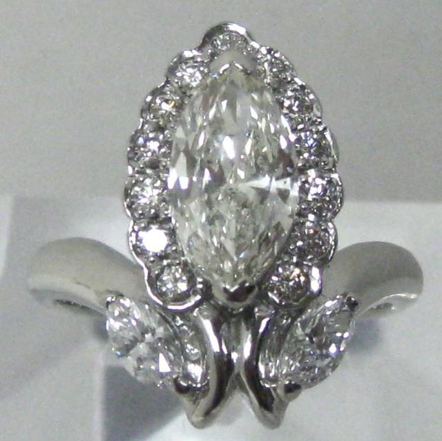 Pt900v`iO _C1.512ct 0.76ct`[bv`[t   ANZT[/v 