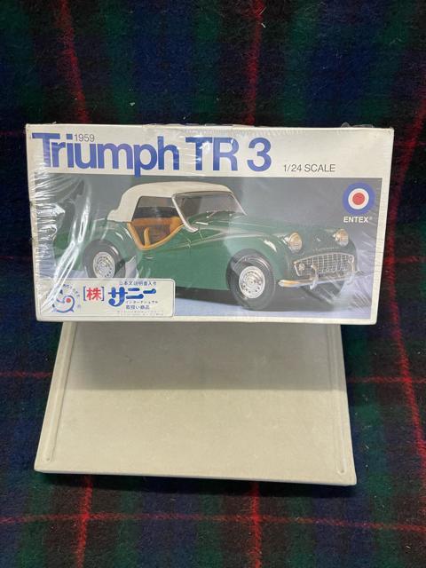 ENTEX 1959 Triumph TR3 1/24 SCALE プラモデル 日本語説明書入り < ホビー ENTEX 1959 Triumph TR3 1/24 SCALE プラモデル 日本語説明書入り < ホビーの
