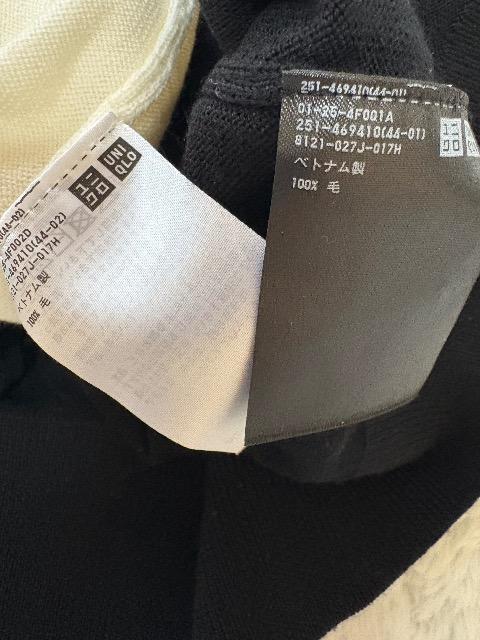 UNIQLO ���񂵃j�b�g�Z�b�g�@�����ҏ���