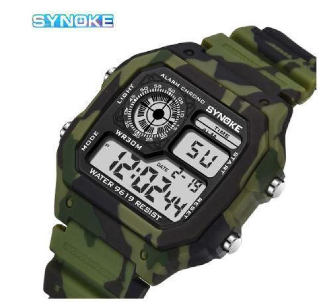 SYNOKE�@�J���t���[�W���O���[���@�~���^���[�f�W�^�����v�@�X�|�[�c�h�� �X�N�G�A�@�E�H�b�` �����Y�r���v  �� �j���A�N�Z�T���[/���v�� 