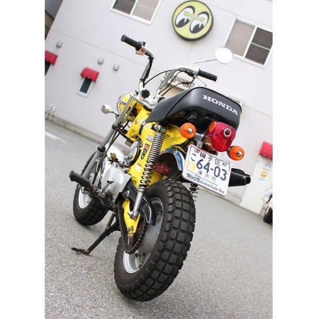 �����z�� ���[���A�C�Y MOON Custom Cycle Shop ���C�Z���X�t���[�� ���t 50cc�`125cc �o�C�N �� ������/�o�C�N