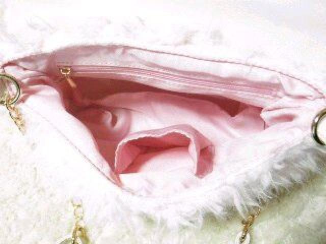 《New》ガーリー&ラブリー★ふわふわファーバッグ/ポシェット/ショルダーバッグ<ピンク> < 女性ファッション 《New》ガーリー&ラブリー★ふわふわファーバッグ/ポシェット/ショルダーバッグ<ピンク> < 女性ファッションの