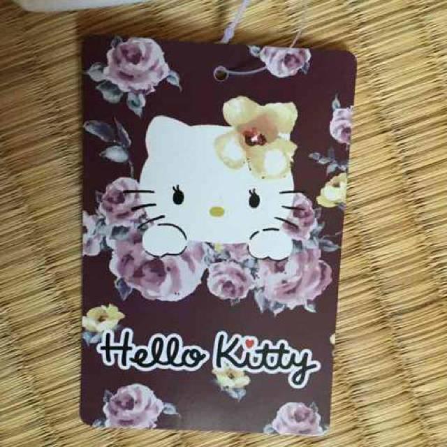 ハローキティ・ゴールドリボン型ボタン付ブラウス。Lサイズ < ブランド ハローキティ・ゴールドリボン型ボタン付ブラウス。Lサイズ < ブランドの