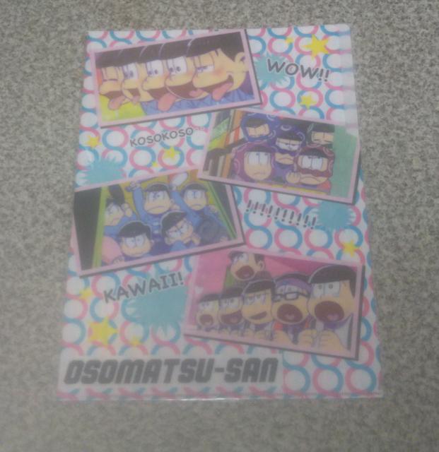 送料無料!おそ松さん クリアファイル3ポケット 全体1 < アニメ/コミック/キャラクター  送料無料!おそ松さん クリアファイル3ポケット 全体1 < アニメ/コミック/キャラクターの