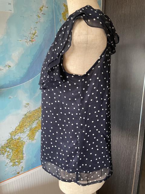 水玉 可愛いブラウス Mサイズ < 女性ファッション  水玉 可愛いブラウス Mサイズ < 女性ファッションの