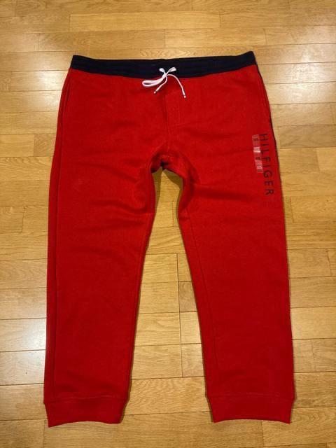 TOMMY HILFIGER スウェットパンツ 超大きいsize XXL   赤 RED  トミーヒルフィガー < ブランド  TOMMY HILFIGER スウェットパンツ 超大きいsize XXL   赤 RED  トミーヒルフィガー < ブランドの