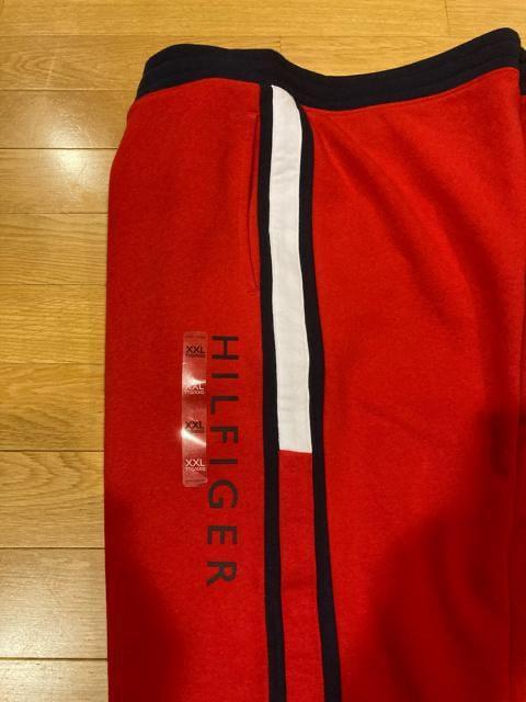TOMMY HILFIGER スウェットパンツ 超大きいsize XXL   赤 RED  トミーヒルフィガー < ブランド  TOMMY HILFIGER スウェットパンツ 超大きいsize XXL   赤 RED  トミーヒルフィガー < ブランドの