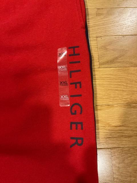 TOMMY HILFIGER スウェットパンツ 超大きいsize XXL   赤 RED  トミーヒルフィガー < ブランド  TOMMY HILFIGER スウェットパンツ 超大きいsize XXL   赤 RED  トミーヒルフィガー < ブランドの