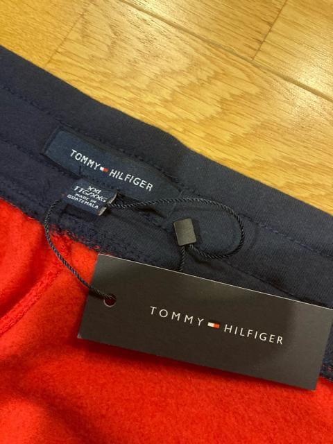 TOMMY HILFIGER スウェットパンツ 超大きいsize XXL   赤 RED  トミーヒルフィガー < ブランド  TOMMY HILFIGER スウェットパンツ 超大きいsize XXL   赤 RED  トミーヒルフィガー < ブランドの