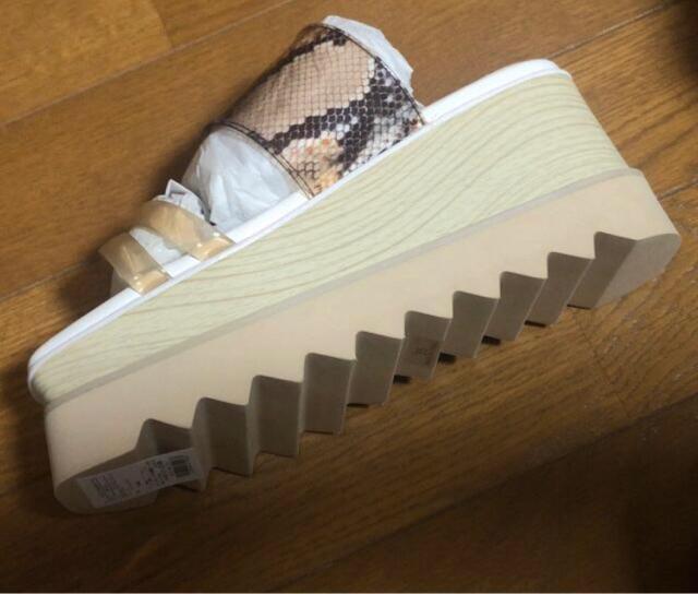 新品未使用 MURUA クリアウェッジサンダル < ブランド  新品未使用 MURUA クリアウェッジサンダル < ブランドの