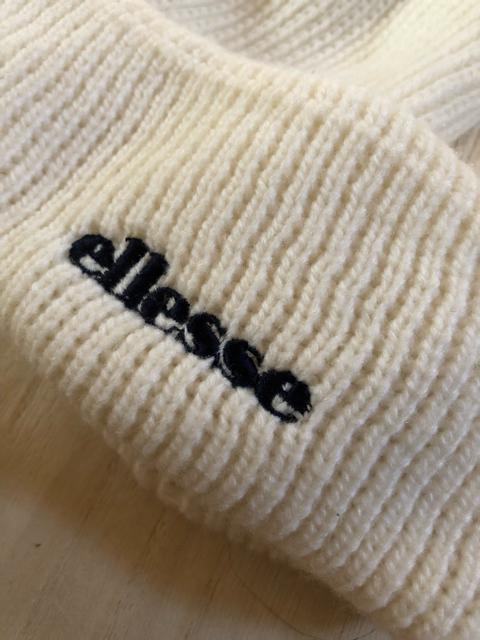ellesse エレッセ??ニット帽 日本製 リボン結び < 女性ファッション  ellesse エレッセ??ニット帽 日本製 リボン結び < 女性ファッションの