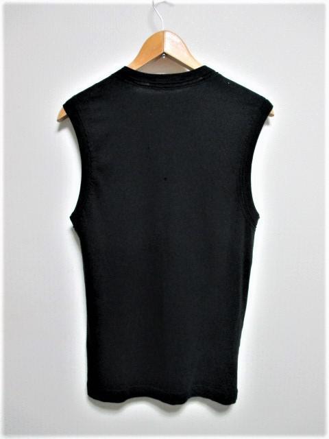 ☆DOLCE&GABBANA ドルチェアンドガッバーナ ドルガバ ビッグ ロゴ 穴あけ加工 タンクトップ /メンズ/46 < ブランド  ☆DOLCE&GABBANA ドルチェアンドガッバーナ ドルガバ ビッグ ロゴ 穴あけ加工 タンクトップ /メンズ/46 < ブランドの
