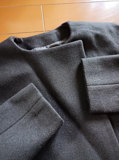 ELLE★定価約4万.新品タグ付き★リボン付きコート★便利な役立つ黒★素敵綺麗★エル★かなりお得に。これからに大活躍★絶対オススメ < 女性ファッション ELLE★定価約4万.新品タグ付き★リボン付きコート★便利な役立つ黒★素敵綺麗★エル★かなりお得に。これからに大活躍★絶対オススメ < 女性ファッションの