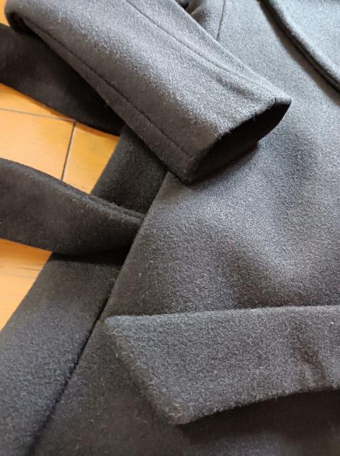 ELLE★定価約4万.新品タグ付き★リボン付きコート★便利な役立つ黒★素敵綺麗★エル★かなりお得に。これからに大活躍★絶対オススメ < 女性ファッション ELLE★定価約4万.新品タグ付き★リボン付きコート★便利な役立つ黒★素敵綺麗★エル★かなりお得に。これからに大活躍★絶対オススメ < 女性ファッションの