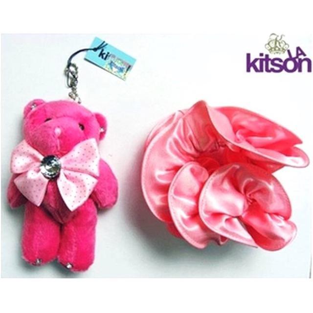 【キットソン】Kitson『シュシュ付テディベアチャーム』新品 < 女性ファッション  【キットソン】Kitson『シュシュ付テディベアチャーム』新品  < 女性ファッションの