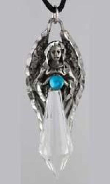 AzureGreen: Guiding Light Amulet pendant   ANZT[/v 