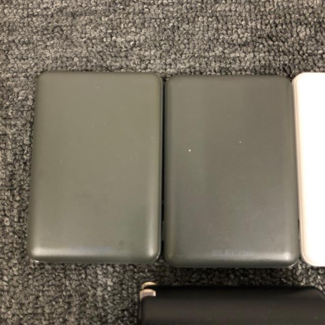 即決 ELECOM エレコム モバイルバッテリー 4個 まとめ売り < 家電/AV  即決 ELECOM エレコム モバイルバッテリー 4個 まとめ売り < 家電/AVの