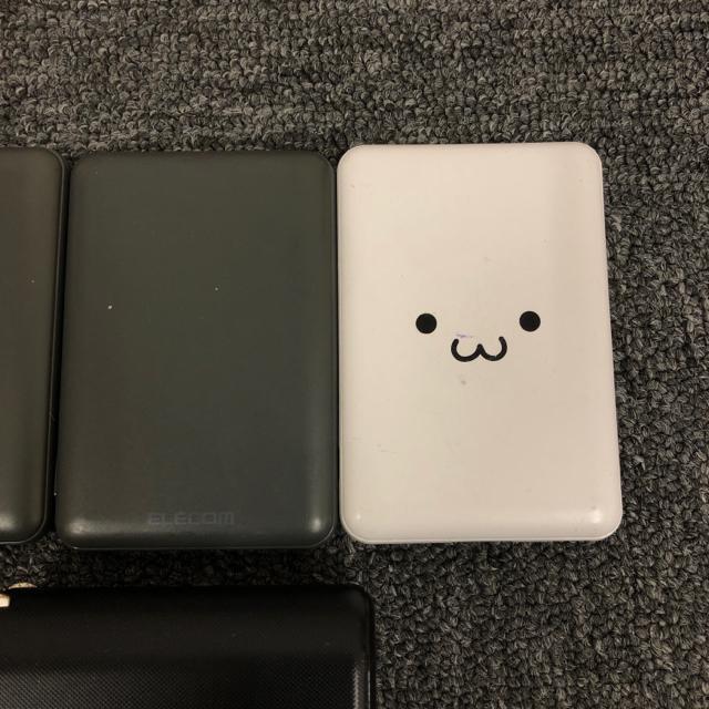 即決 ELECOM エレコム モバイルバッテリー 4個 まとめ売り < 家電/AV  即決 ELECOM エレコム モバイルバッテリー 4個 まとめ売り < 家電/AVの